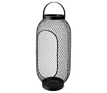 Купить - подсвечник  Фонарь для формовой свечи, черный, ТОППОГ IKEA