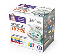 Купить - ингалятор  Ингалятор (небулайзер) Little Doctor LD-212C для детей компрессорный гарантия 3 года Белый (to-18129)