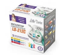 Купить - ингалятор  Ингалятор (небулайзер) Little Doctor LD-212C для детей компрессорный гарантия 3 года Белый (to-18129)