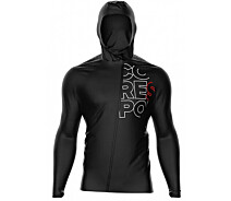 Купить - куртку мужскую  Спортивная куртка с мембраной Compressport Hurricane Waterproof 10/10 S Черная