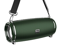 Купить - портативную колонку  Портативная Bluetooth колонка HOCO HC2 LED 2400 мАч dark green