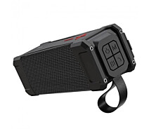 Купить - портативную колонку  Портативная колонка HOCO Magic sports BT speaker IPX5 HC6 | TWS, BT, AUX, FM, TF, USB black