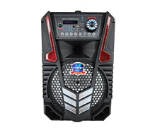 Купить - портативную колонку  Колонка Big LT-818 bluetooth + микроон (245х220х385) USB/MO3/FM/TWS black (818081)