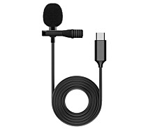 Купить - микрофон для караоке  Петличный микрофон для Android FZONE K-05 LAVALIER MICROPHONE (USB Type C)
