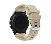 Купить - аксессуар к смарт-чсасам  Силиконовый ремешок для Huawei Watch GT 2 46mm бежевый