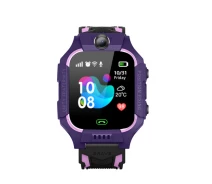 Купить - смарт-часы  Детские смарт часы-телефон Smart Baby Watch Aishi Q19 Violet с GPS