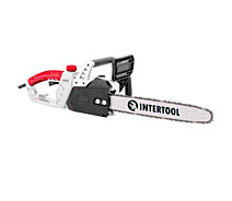 Купить - цепную пилу  Пила цепная электрическая INTERTOOL 40см (DT-2202)