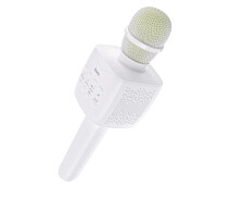 Купить - микрофон для караоке  Караоке микрофон Hoco BK5 Cantando bluetooth white