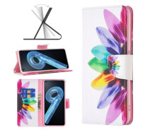 Купить - чехол для смартфона  Чехол-книжка Deexe Color Wallet для Realme 9i / Oppo A76 / Oppo A96 - Sunflower