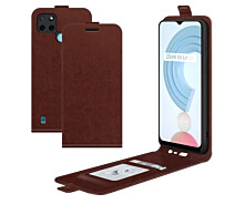 Купить - чехол для смартфона  Чехол Deexe Flip Case для Realme C21Y / C25Y - Brown