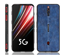 Купить - чехол для смартфона  Защитный чехол UniCase Leather Series для ZTE Nubia Red Magic 5G / Magic 5S - Blue