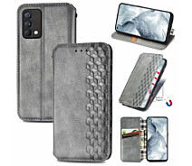 Купить - чехол для смартфона  Чехол Deexe Rhombus Wallet для Realme GT Master Edition - Grey