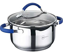Купить - кастрюлю и казан  Кастрюля со стеклянной крышкой Rainstahl RS-CS-2105-26 26 см 7.5 л