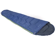 Купить - спальный мешек  Спальный мешок High Peak Action 250/+5°C Blue/Dark Blue Left (20086)