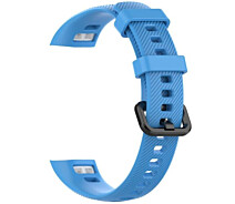 Купить - аксессуар к смарт-чсасам  Ремешок UniCase Twill Texture для Honor Band 4 - Baby Blue