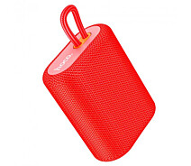 Купить - портативную колонку  Портативная Bluetooth колонка HOCO Uno sports BT speaker IPX5 BS47 BT5.1 TWS TF FM 3H red
