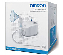 Купить - ингалятор  Ингалятор (небулайзер) Omron NE-C101 Essential компрессорный гарантия 3 года (in-18171)