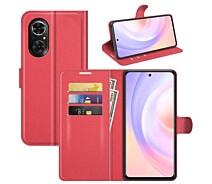 Купить - чехол для смартфона  Чехол-книжка Deexe Book Type для Huawei Nova 9 SE - Red