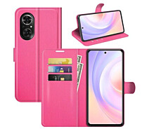 Купить - чехол для смартфона  Чехол-книжка Deexe Book Type для Huawei Nova 9 SE - Rose