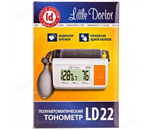 Купить - тонометр  Тонометр Little Doctor LD-22 полуавтоматический на плечо гарантия 5 лет