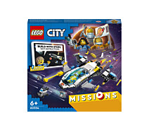 Купить - детский конструктор  LEGO City Миссии исследования Марса на космическом корабле 298 деталей (60354)