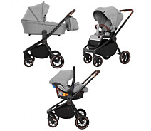 Купить - детскую коляску  Коляска универсальная CARRELLO Epica (2in1) CRL-8511/1 Silver Grey (2000989169871)
