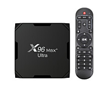 Купить - приставку Smart TV  Смарт ТВ приставка X96 Max+ Plus ULTRA 4/32 Гб Smart TV Box Android 11 (636-3)