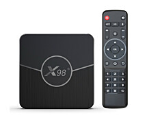Купить - приставку Smart TV  Смарт ТВ приставка X98 Plus 4/32 Гб Smart TV Box Android 11 (553-1)