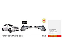 Купить - автофару  Противотуманные фары Hyundai Sonata/2013-14/HY-603L/H8-12V35W+LED-4W/FOG+DRL HY-603-LED 2в1