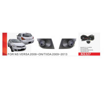 Купить - автофару  Противотуманные фары Nissan Tiida/Versa 2009-14 DLAA NS-327 с проводкой