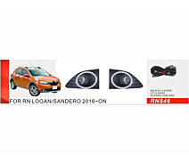 Купить - автофару  Противотуманные фары Renault Sandero/Logan 2016- DLAA RN-846W с проводкой