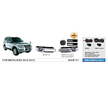 Купить - автофару  Противотуманные фары Mitsubishi Pajero 2014-19/MB-812/H11-12V55W с проводкой MB-812