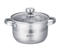 Купить - кастрюлю и казан  Кастрюля с крышкой Rainstahl 24 см, 6.3 л (RS-2700-24)
