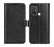 Купить - чехол для смартфона  Чехол-книжка Deexe Wallet Style для ZTE Blade A52 - Black