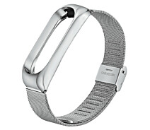 Купить - аксессуар к смарт-чсасам  Ремешок Metal BeCover для Xiaomi Mi Band 3/4 Silver (704652)