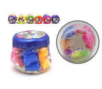 Купить - игрушку-антистресс  Вязкая масса, слайм "Rainbow Fluffy Slime" Danko Toys укр (RFS-01-01U)