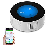 Купить - датчик для дома  Умный датчик утечки газа WiFi с сиреной Yobang Security GS-85 wifi + Iphone&Android App (100315)
