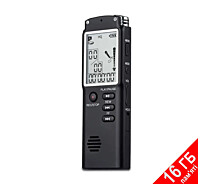 Купить - диктофон  Диктофон цифровой с большим экраном DOITOP T-60, память 16 Гб, стерео, аккумуляторный (100322)
