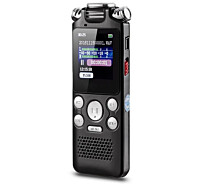 Купить - диктофон  Цифровой диктофон с таймером Noyazu voice recorder V59 stereo 8 Gb, черный (100088)