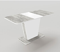 Купить - обеденный стол  Стол обеденный раскладной Fusion furniture Атлант Урбан лайт/Белый