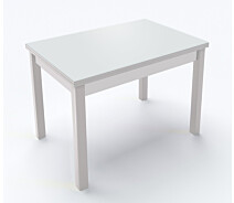 Купить - обеденный стол  Стол обеденный раскладной Fusion furniture Марсель 900 Белый/Стекло белое