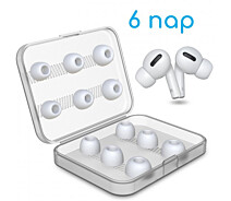 Купить - аксессуары для наушников  Амбушюры для наушников New Bee NB-A для AirPods Pro 6 пар силиконовые White