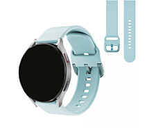 Купить - аксессуар к смарт-чсасам  Ремешок 20мм для Amazfit Bip / Bip U / Bip U Pro / Bip S Lite / Bip 3 Pro силиконовый классическая застёжка мятный
