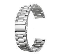 Купить - аксессуар к смарт-чсасам  Браслет 20мм для Amazfit Bip / Bip U / Bip U Pro / Bip S Lite / Bip 3 Pro металлический серебряный