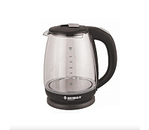 Купить - электрочайник  Чайник электрический стеклянный Besser 10327 1800W 1.8 л, Black (019573)