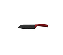 Купить - кухонный нож  Нож Santoku 17,5 см Berlinger Haus Metallic Line BURGUNDY Edition BH-2574