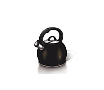 Купить - чайник для плиты  Чайник со свистком 3 литра Berlinger Haus Metallic Line Shine Black Edition BH-6832