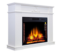 Купить - электрокамин  Электрокамин с порталом ArtiFlame NEOCLASSIC AF28S БЕЛЫЙ ДУБ (со звуком)