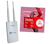Купить - 3G/4G модем  4G Wi-Fi роутер (TianJie 905) + стартовый пакет Vodafone (сим карточка) "безлимитный интернет"