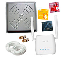 Купить - 3G/4G модем  Мощный 4G Wi-Fi комплект (роутер Tecno TR210, антенна MИMO 24 Дб)